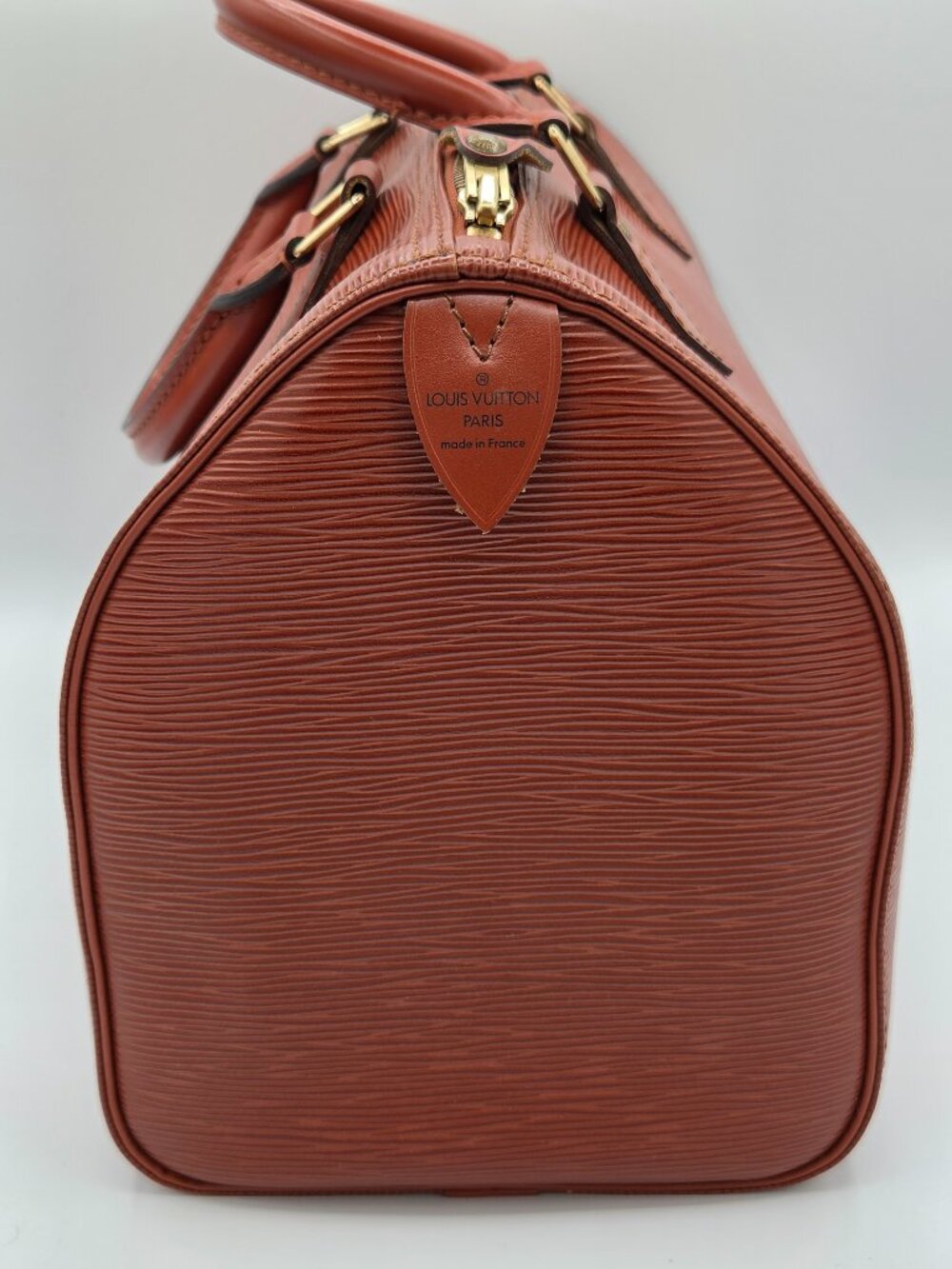 Louis Vuitton Speedy 30 – Epi Leather | Kenyan Fawn Brown | Vintage 1995 - Picture 2 of 12